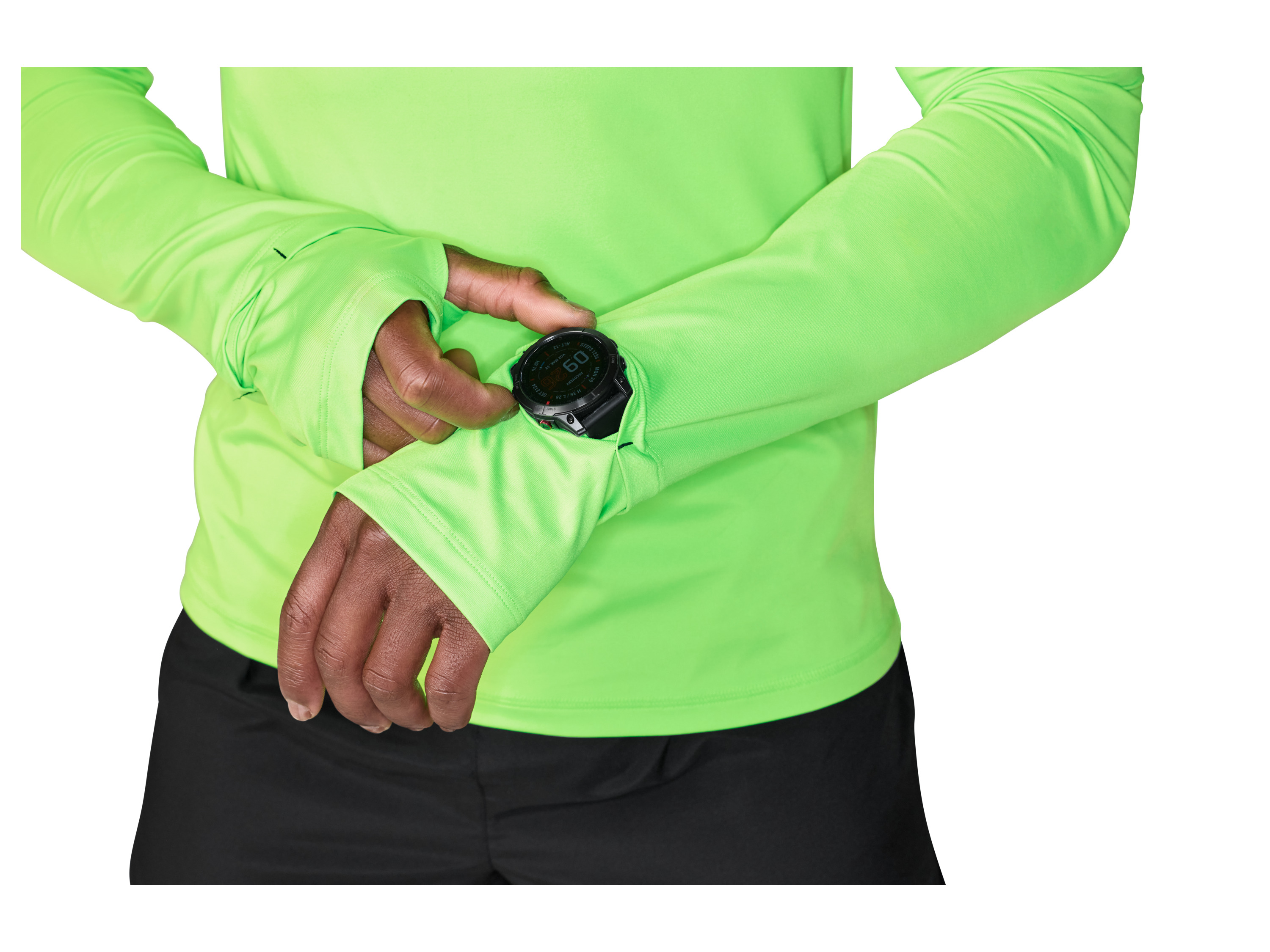 Thumbnail - CRIVIT Herren Funktionsshirt langarm (neongrün, XL (56/58))