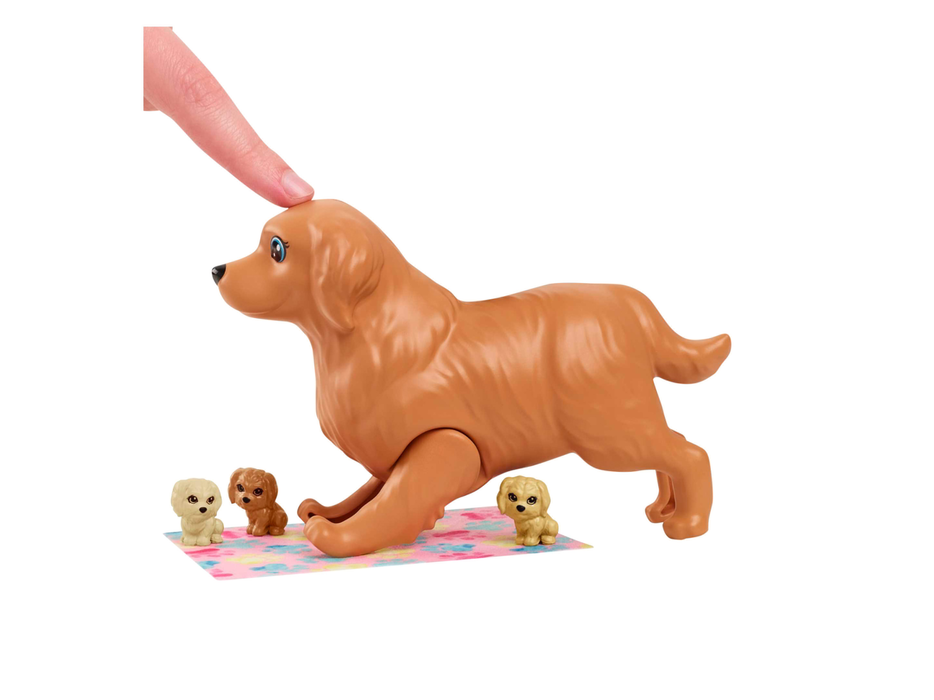 Thumbnail - Barbie Puppenset »Hund und Welpen / Haarspiel« (mit Hund und Welpen)