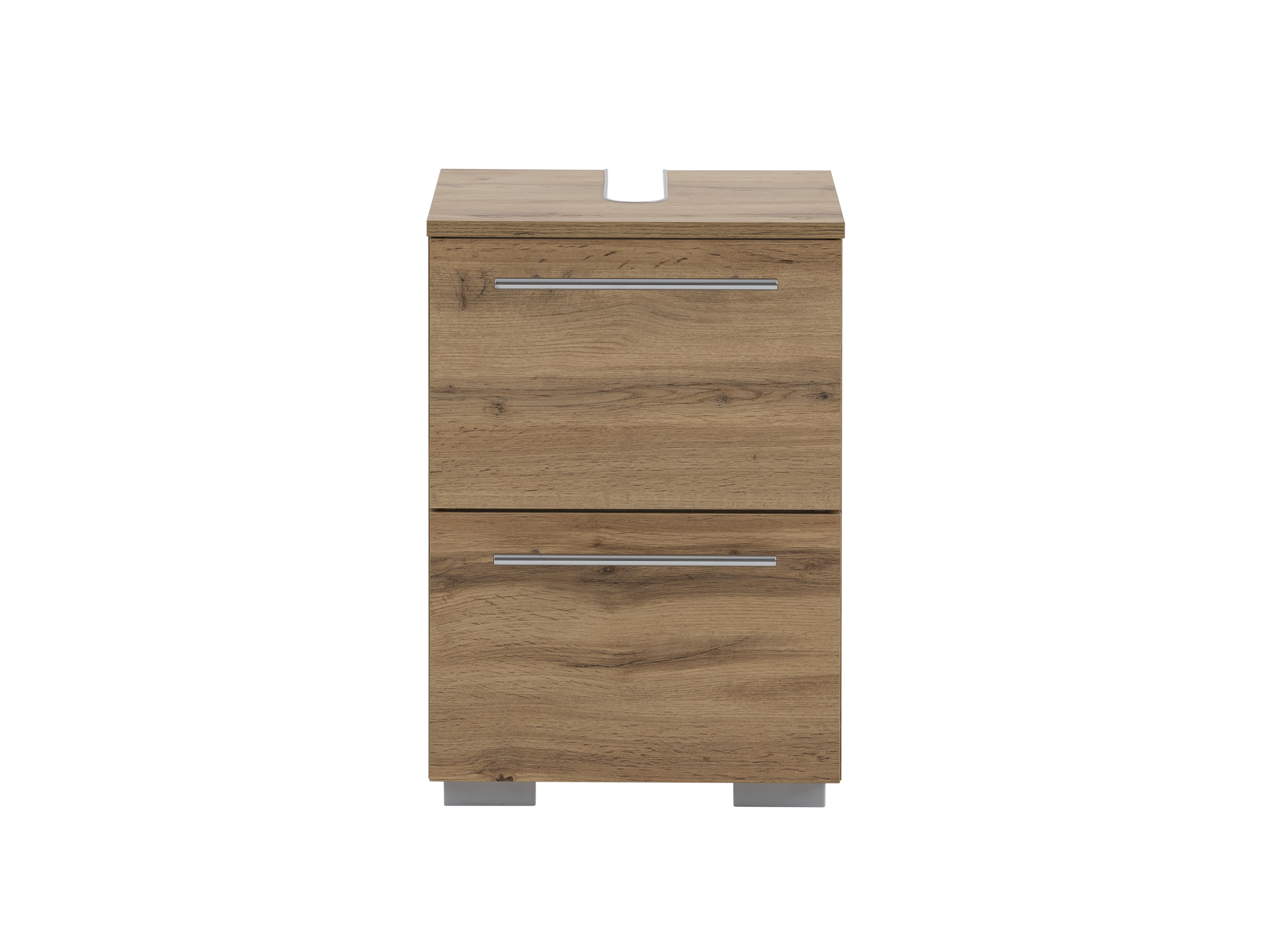 SCHILDMEYER Waschbeckenunterschrank Carlos (Breite 40 cm, Eiche Landhaus) – Bild 3 von 4
