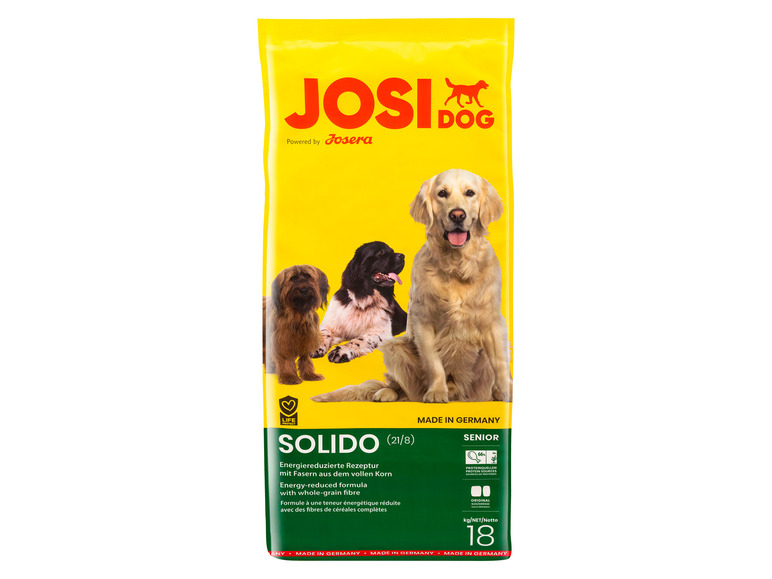 Gehe zu Vollbildansicht: JosiDog Hundetrockennahrung Solido, 18 kg - Bild 1