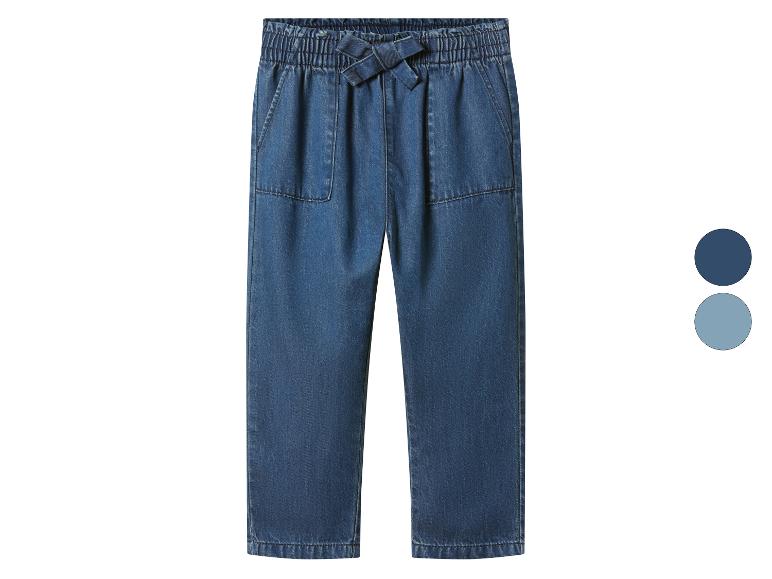 Kinder-Jeans mit Gummizug und Bindeband