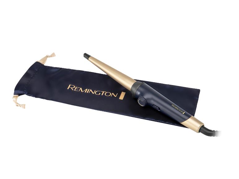 Remington Lockenstab, blau und gold, mit Etui.