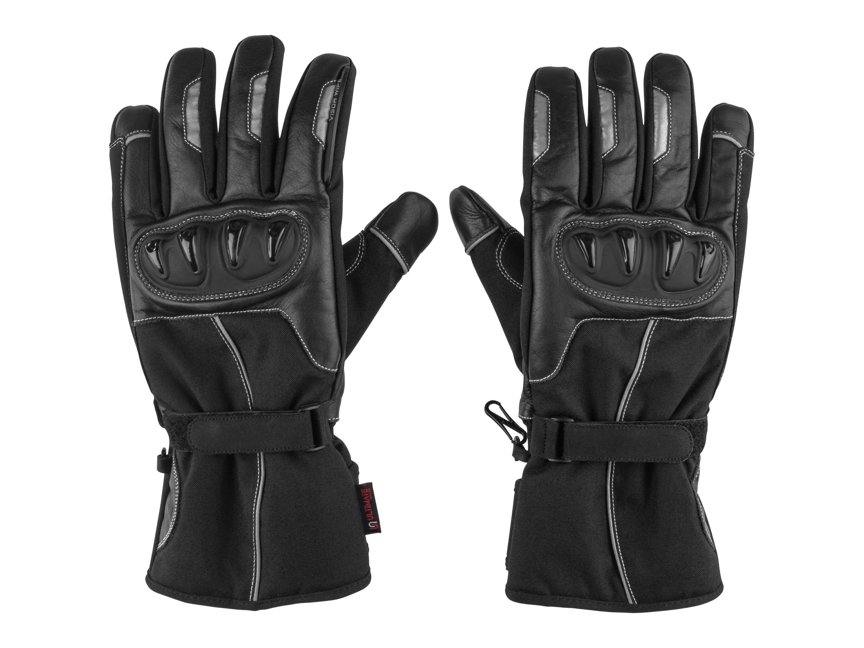 ULTIMATE SPEED® Damen/Herren Handschuhe Motorrad schwarze (8)