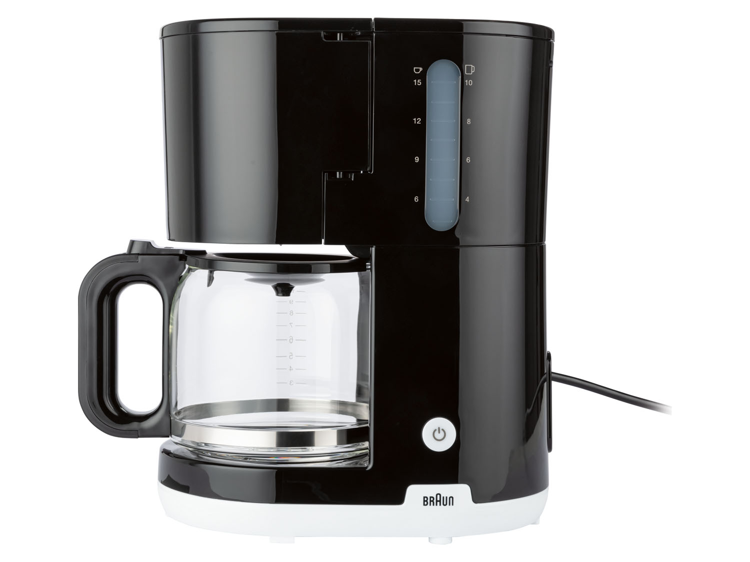 BRAUN Filter Kaffeemaschine KF1100BK (Schwarz)