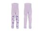 LUPILU® Baby Strickstrumpfhose in Lila mit Herzen.
