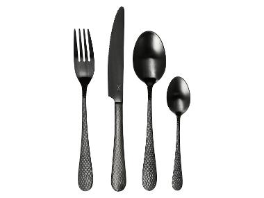 Edelstahl-Besteck-Set matt, 16-teilig