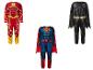 Superman, Flash und Batman Kostüme für Kinder.