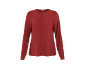 Rotes Damen-Langarmshirt