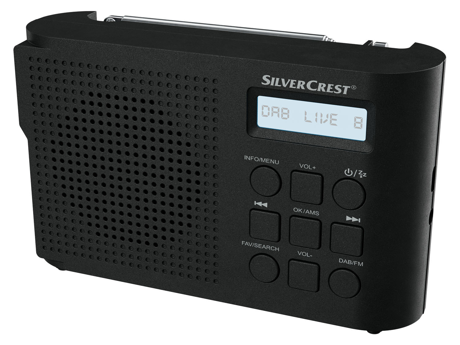1.5 SILVERCREST® Taschenradio »SDR B1« DAB+ Radio
