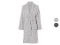 Ein grauer Bademantel mit dem Schriftzug 'Sansibar Sylt'