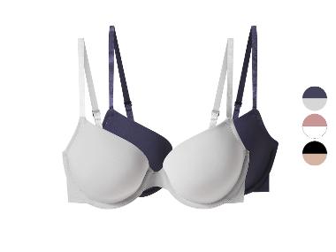 esmara® Damen Bügel-BHs, 2 Stück