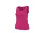 Fuchsiafarbenes geripptes Damen-Tanktop