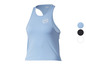 Ein hellblaues Tanktop von Crivit mit Tennisdruck.