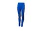 Blaue Sportleggings mit dunklen Details