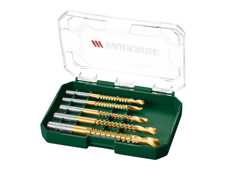 Ein Satz von fünf Bohrer der Marke 