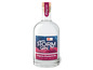 Eine Flasche Storm Gin mit Bio-Rhabarber-Gin.