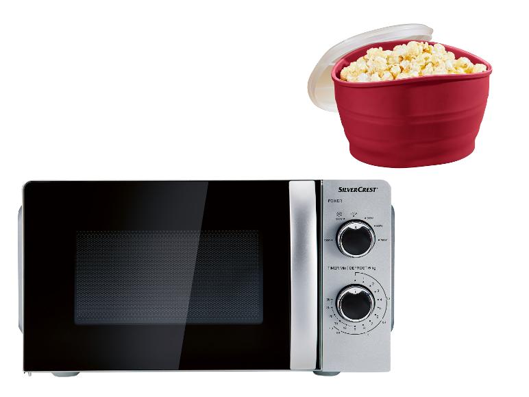 SILVERCREST Mikrowelle mit Popcornschale