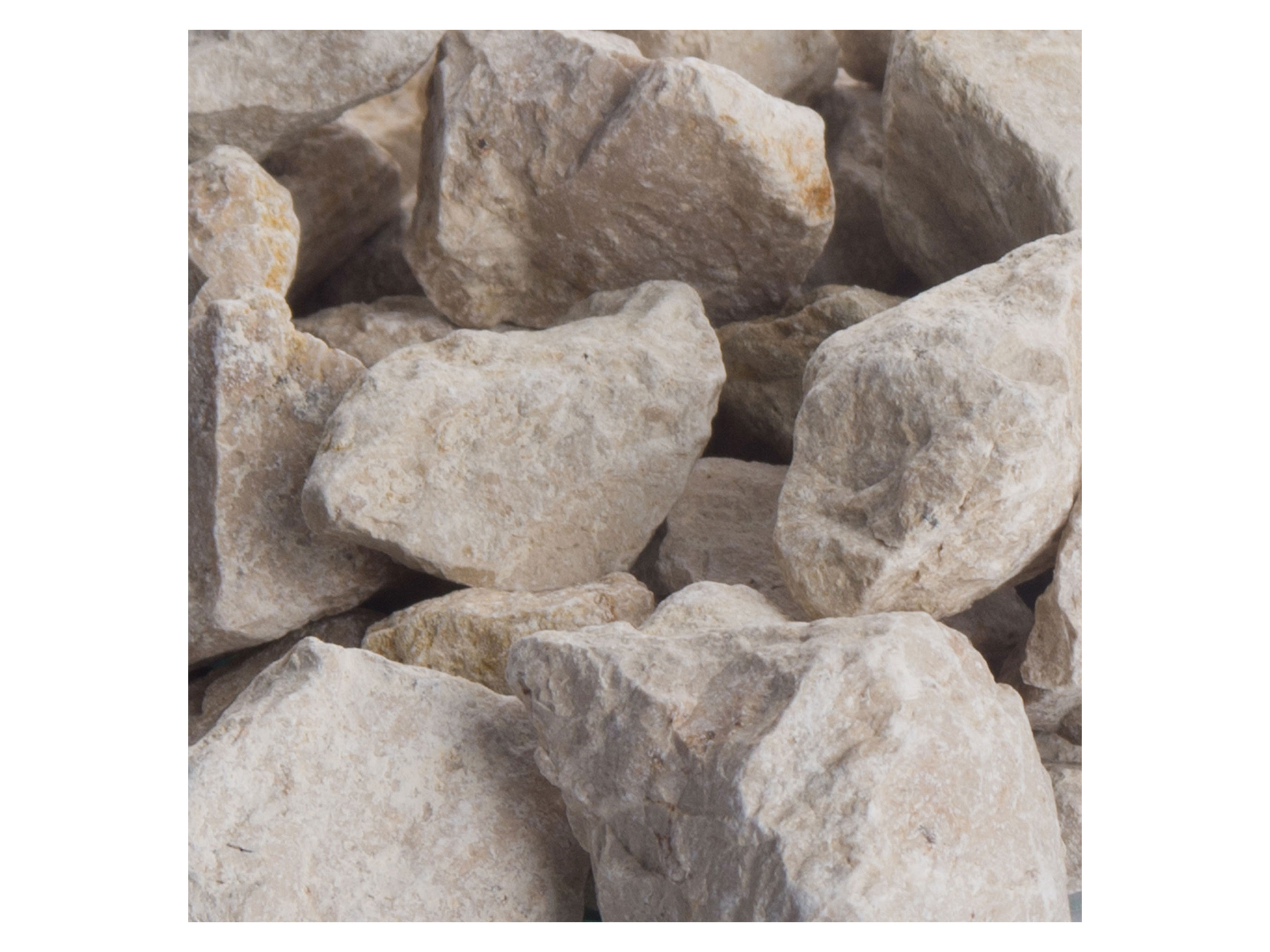 Thumbnail - Schicker Mineral Kalk Ziersplitt (16-32 mm, 25 kg, Beige)