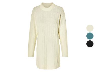 esmara® Damen Strickkleid, leger geschnitten