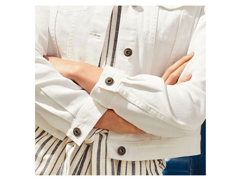 Gehe zu Vollbildansicht: esmara Damen Jeansjacke, mit klassischem Kentkragen - Bild 10