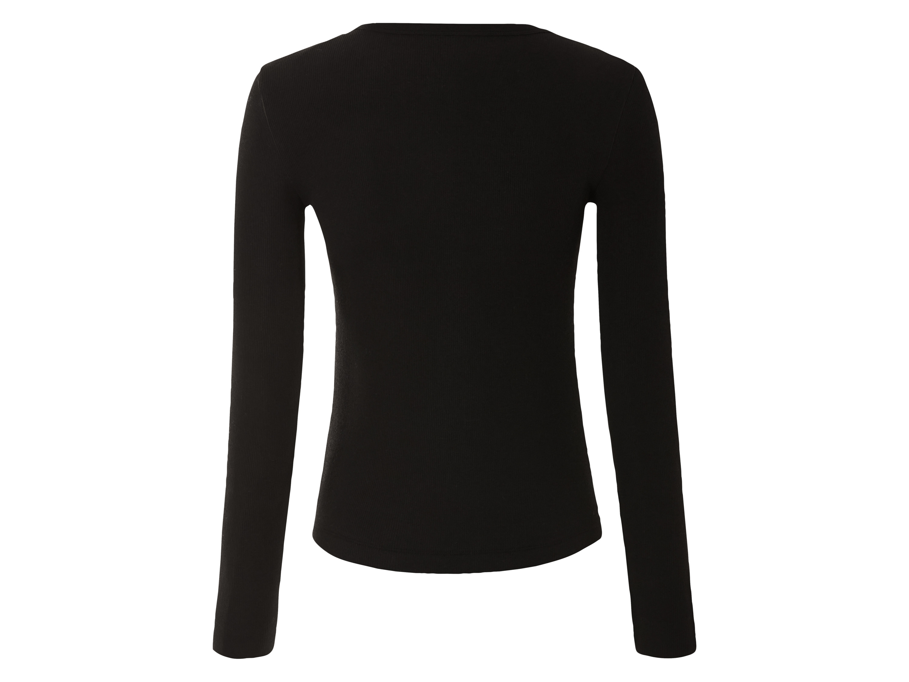 Thumbnail - esmara® Damen Langarmshirt (Schwarz, L(44/46))