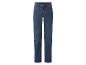 Dunkelblaue Herren-Jeans mit geradem Bein.