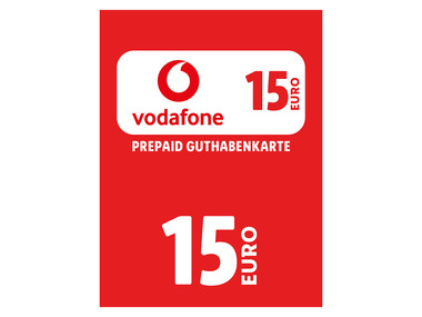Vodafone-Aufladenummer über 15 EUR