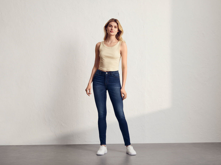 Gehe zu Vollbildansicht: esmara Damen Jeans, Super Skinny Fit, hohe Leibhöhe - Bild 7