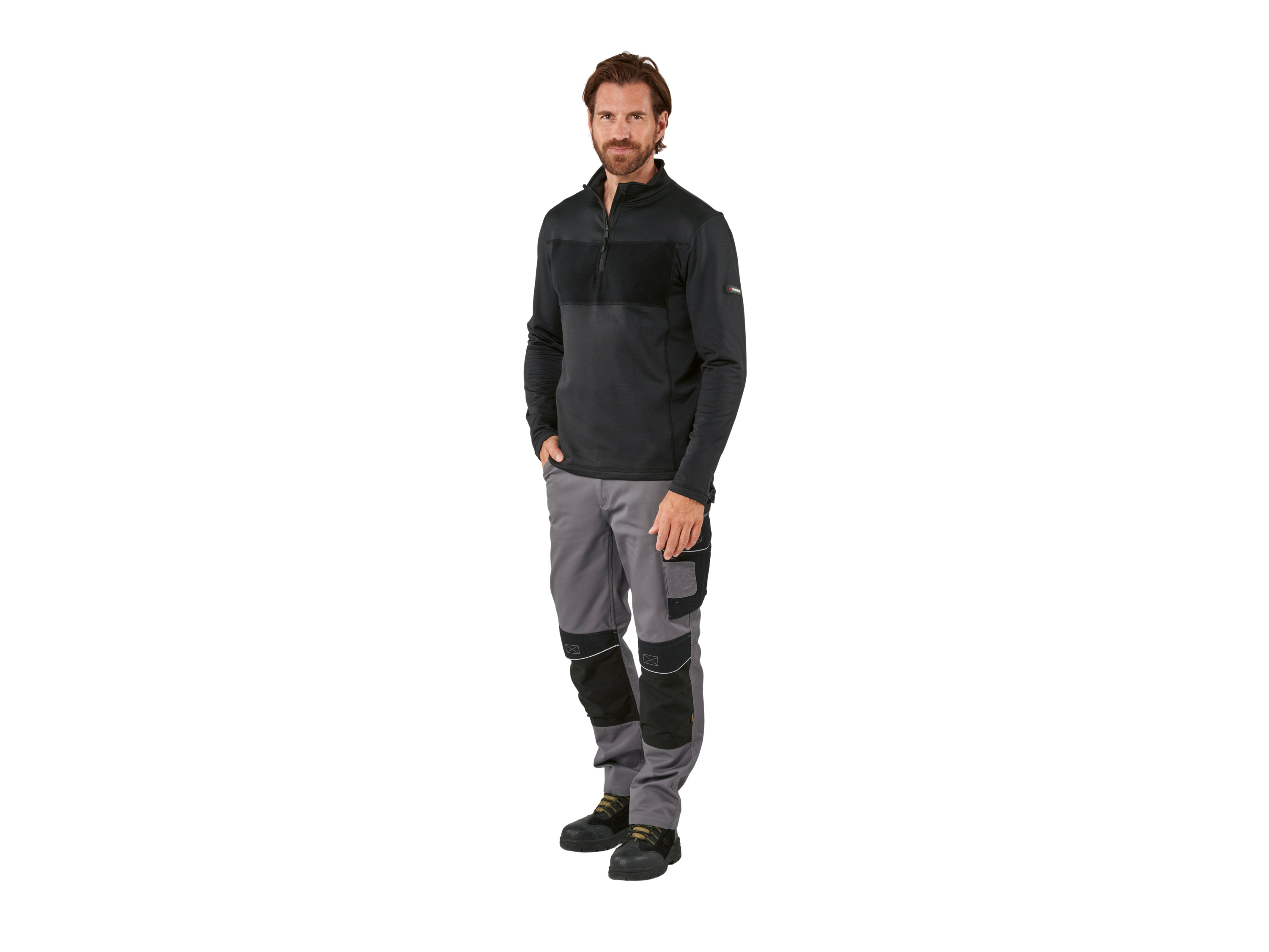 PARKSIDE® Herren-Thermo-Troyer (Schwarz, XXL (60/62)) – Bild 2 von 3