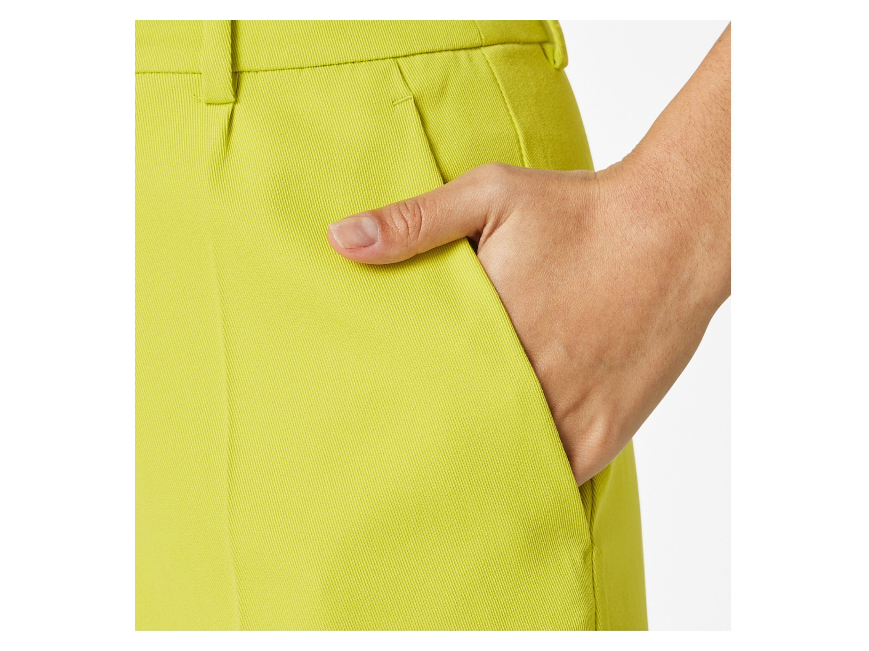 Thumbnail - esmara® Damen Palazzohose (gelbgrün, 36)