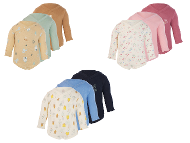 LUPILU® Baby Wickelbody, 3 Stück