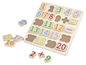 Holzp Puzzle mit Zahlen von 1 bis 20.