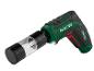 Parkside Schrauber mit LED-Licht und transparentem Aufsatz.