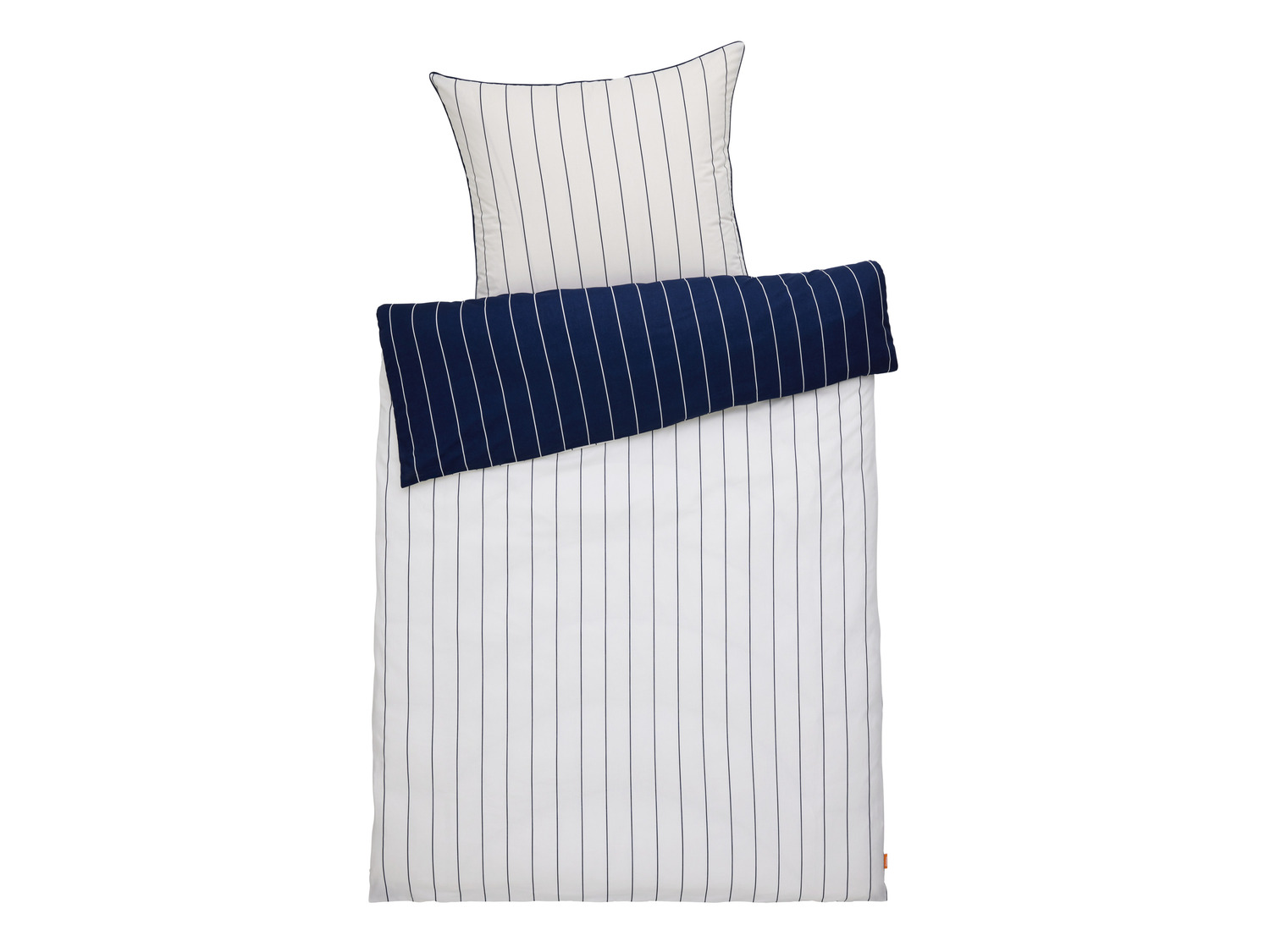 Good Morning Wendebettwäsche Brisa Renforcé Blau - 155x220 Cm + 80x80 Cm