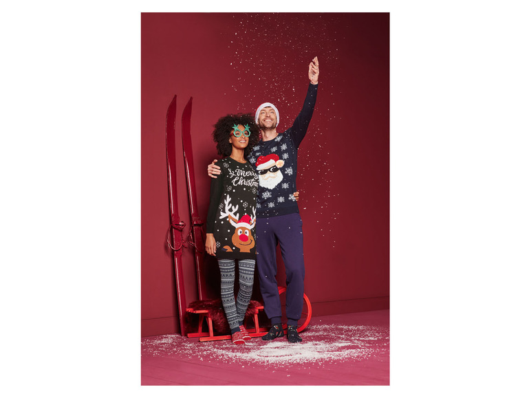 Gehe zu Vollbildansicht: esmara Damen Leggings mit weihnachtlichen Motiven - Bild 3