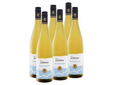 6 x 0,75-l-Flasche Weinpaket Silvaner Nahe QbA halbtrocken, Weißwein