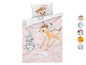 Disney Bettwäsche mit Bambi und Kaninchen.