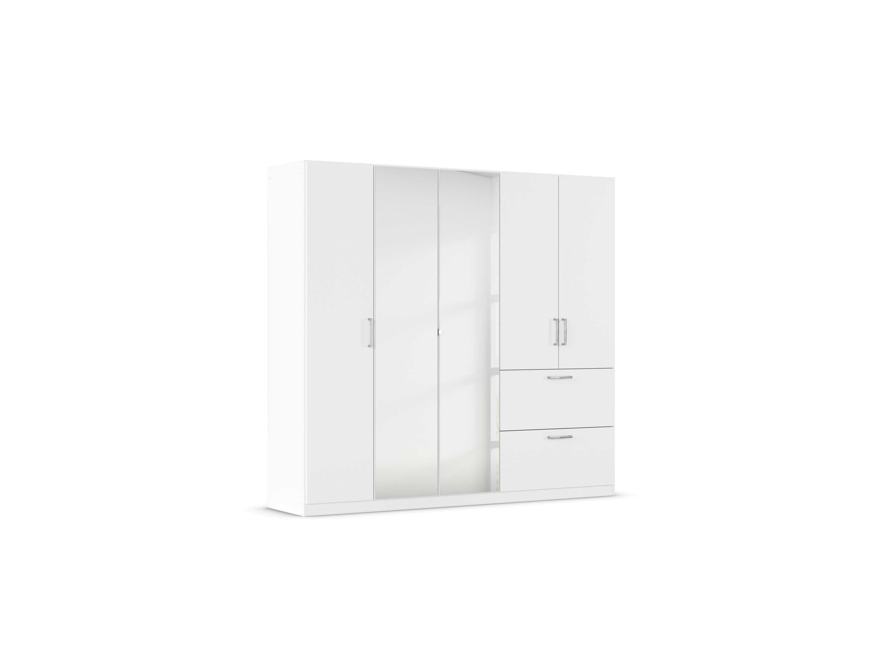 RAUCH BLUE Padua Drehtürenschrank (Breite 226 cm/Höhe 210 cm, Weiß, Breite 226 cm / Höhe 210 cm)""