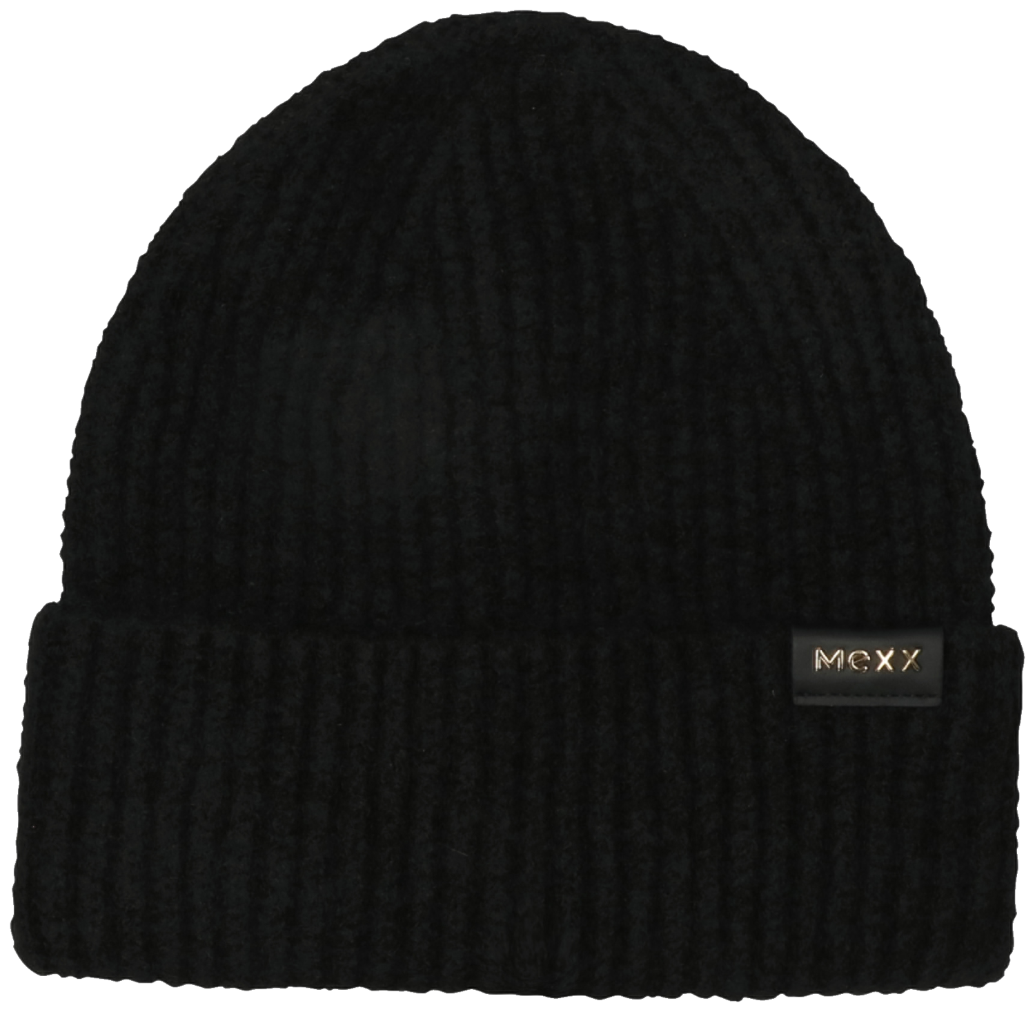 MEXX Damen Mütze / Handschuhe mit Wollanteil (Schwarz)