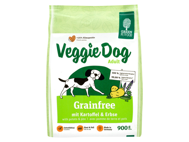 Gehe zu Vollbildansicht: Green Petfood VeggieDog Adult Hundetrockennahrung Grainfree, 2 x 900 g - Bild 2