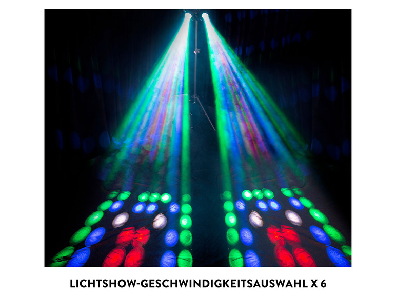 Gehe zu Vollbildansicht: Lenco Partymaschine, mit Dual-Matrix-RGB Lichtern und Nebelmaschine - Bild 11