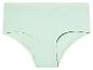 Mintgrüne Damen-Slip, bequeme Unterwäsche.
