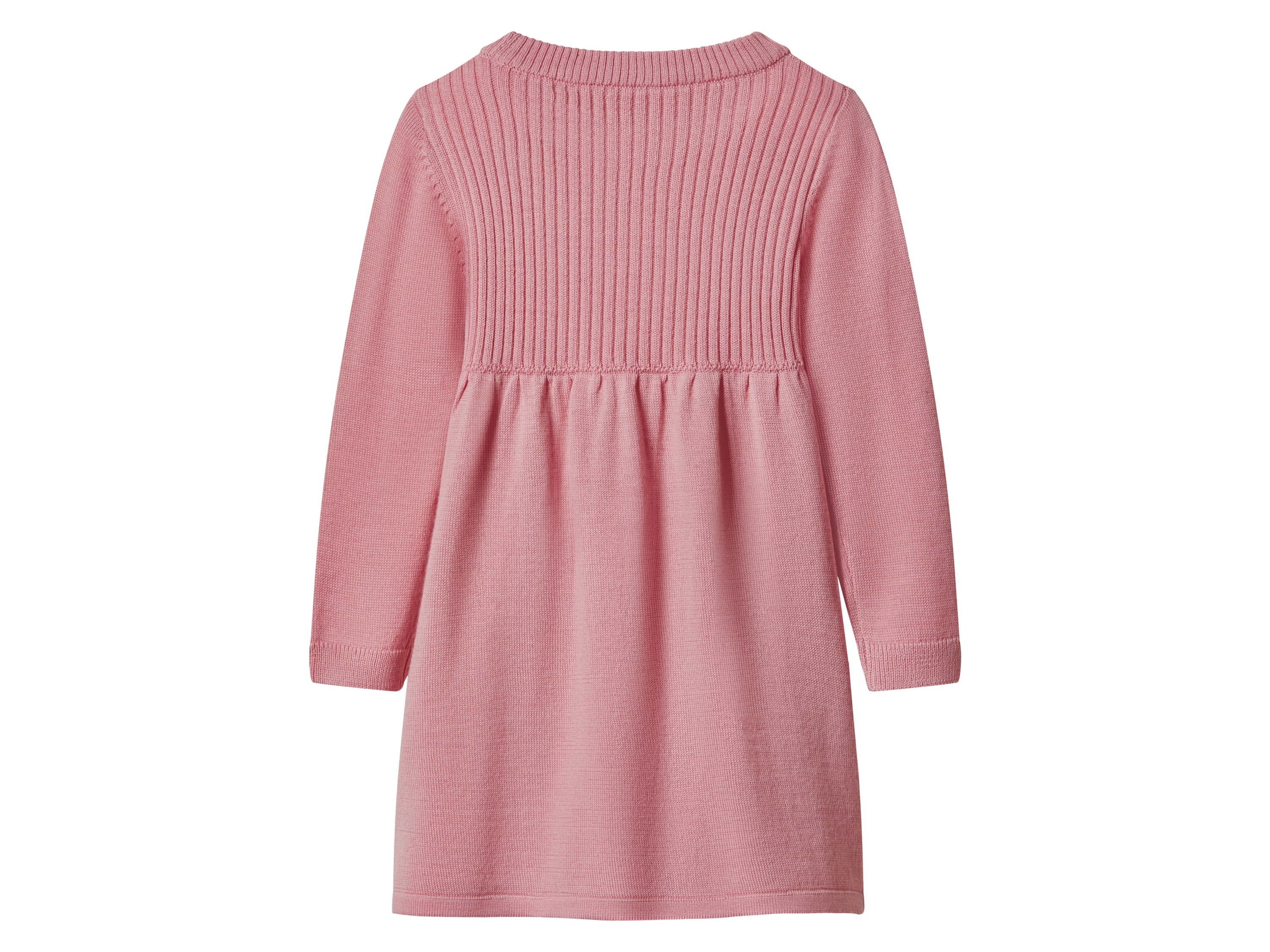 Thumbnail - lupilu® Kinder Strickkleid (Rosa, 98/104)