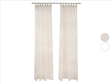 LIVARNO® Vorhangschal-Set, 2-teilig
