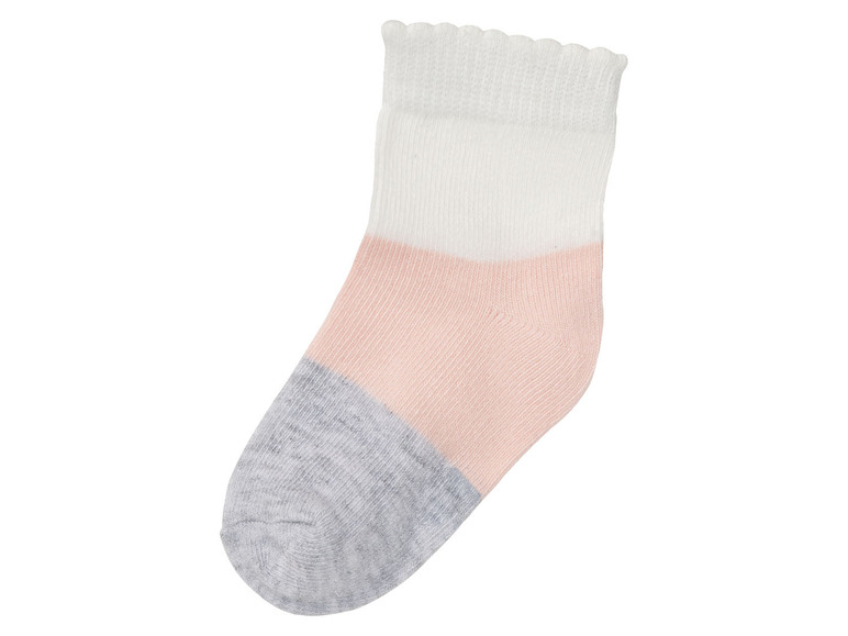 Gehe zu Vollbildansicht: lupilu Mädchen Baby Socken, 5 Paar, mit Bio-Baumwolle - Bild 4