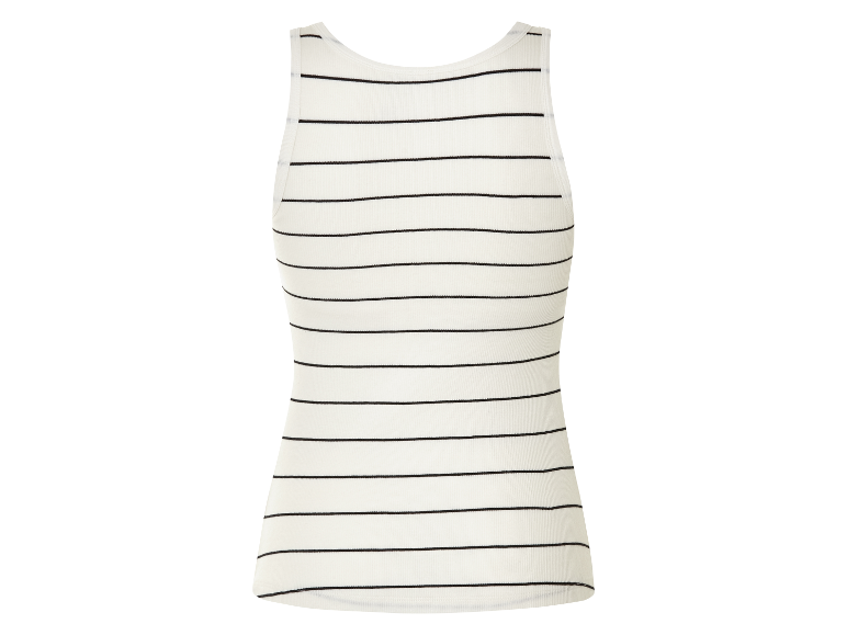 Damen Geripptes BH-Top, mit integrierten Cups