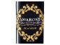 Rotweinetikett mit dem Text „AMARONE DELLA VALPOLICELLA CLASSICO“ und goldenen Details.
