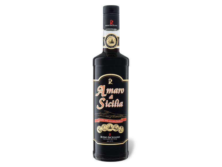 32% di Amaro Sicilia Vol Russo Siciliano