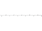 LED-Lichterkette mit einzelnen Lichtern, die entlang eines Kabels angeordnet sind.