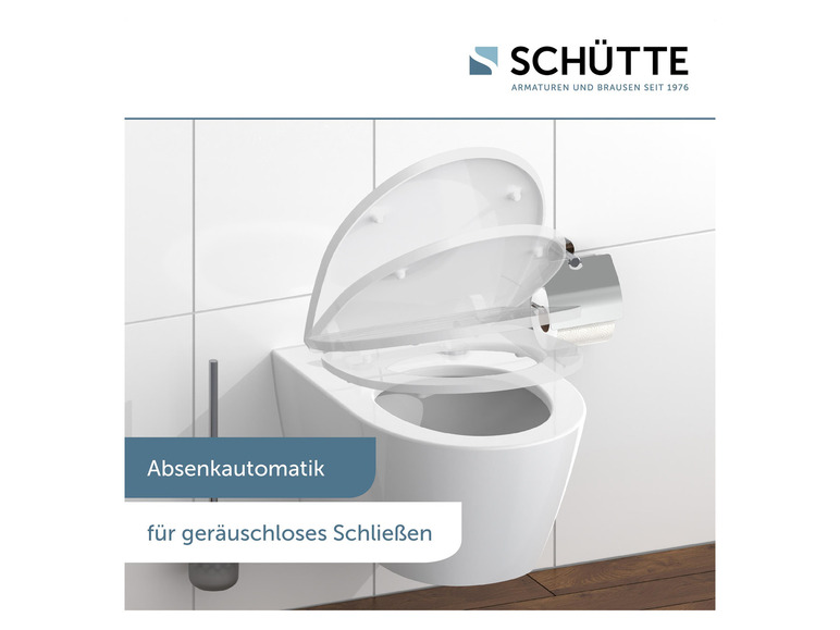 Gehe zu Vollbildansicht: Schütte WC-Sitz High Gloss mit Absenkautomatik und Schnellverschluss - Bild 65
